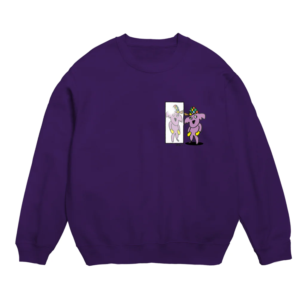 キノボリのこあらっぷ♫ Crew Neck Sweatshirt