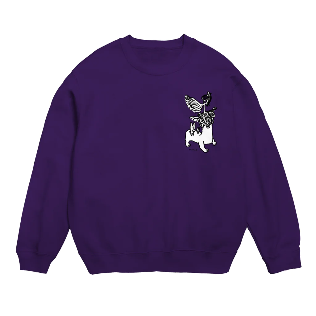 Fondhuのなぞもり散歩 Crew Neck Sweatshirt