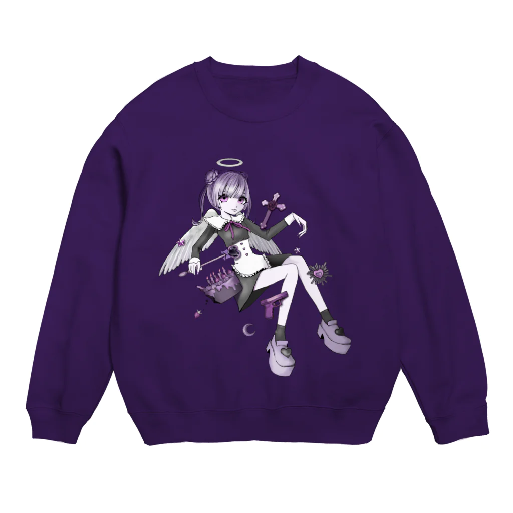 MEAの天使 Crew Neck Sweatshirt