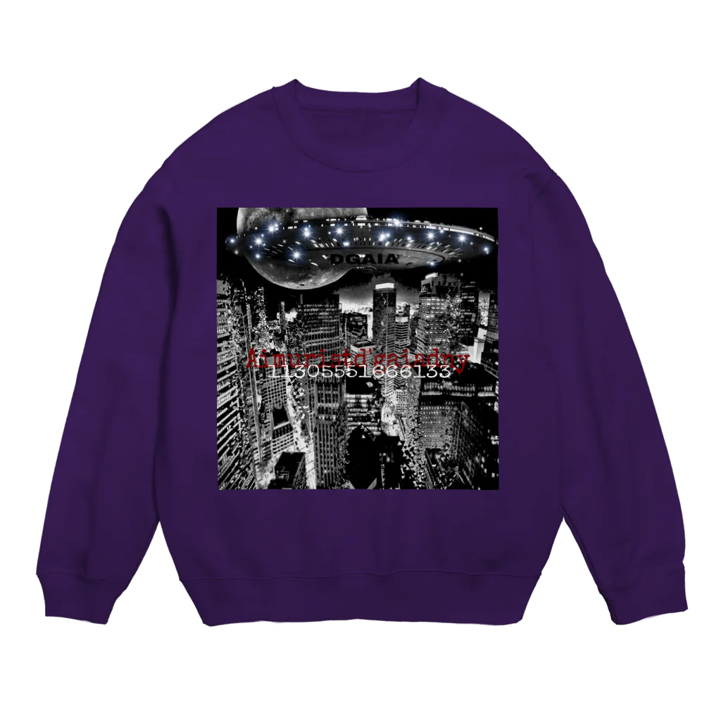 Aimurist の崩壊から再生へ Crew Neck Sweatshirt