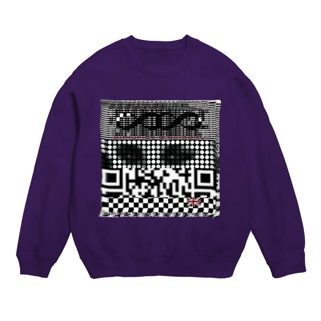 Aimurist のコードアイム　バック Crew Neck Sweatshirt