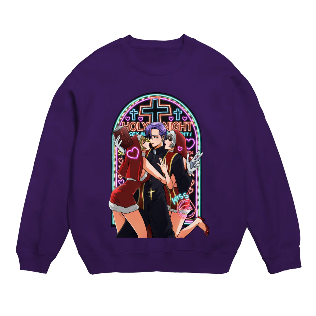 趣味のコーナーのHOLY ♰ NIGHT Crew Neck Sweatshirt