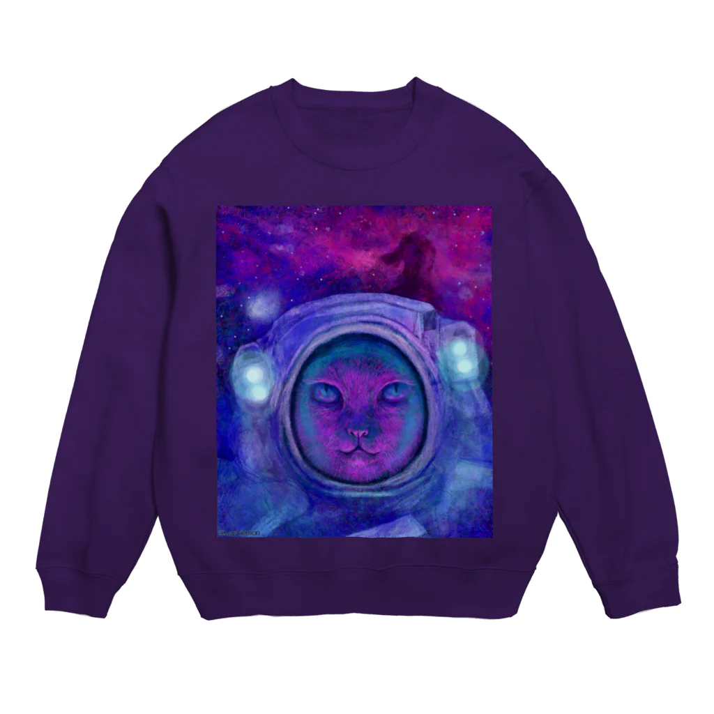 Washiemon and Ai-chan's ShopのAstronaut Crew Neck Sweatshirt