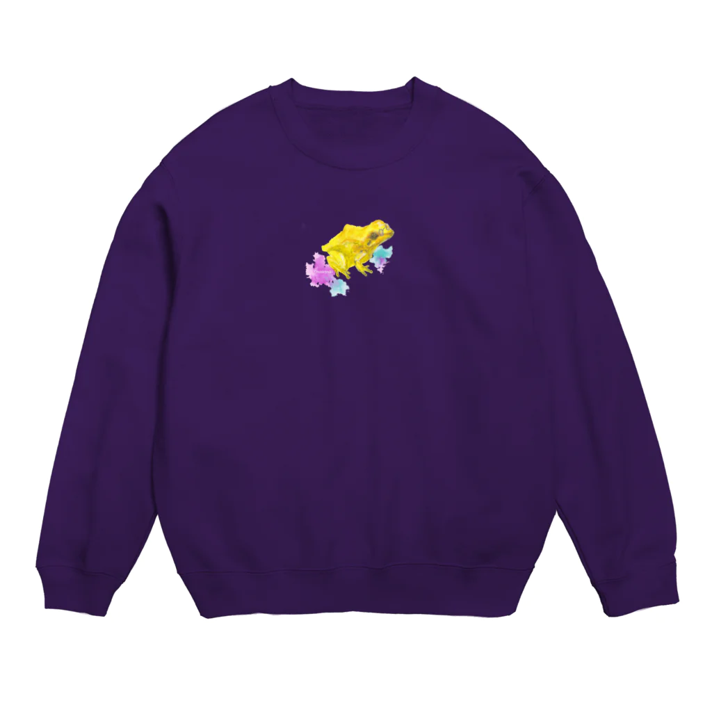 made blueのモウドクフキヤガエル Crew Neck Sweatshirt