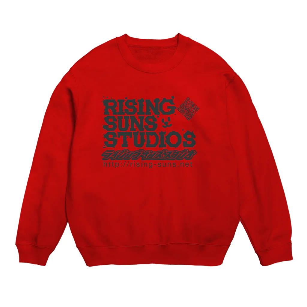 週刊少年ライジングサンズの週刊少年ライジングサンズスタジオ ロゴ Crew Neck Sweatshirt