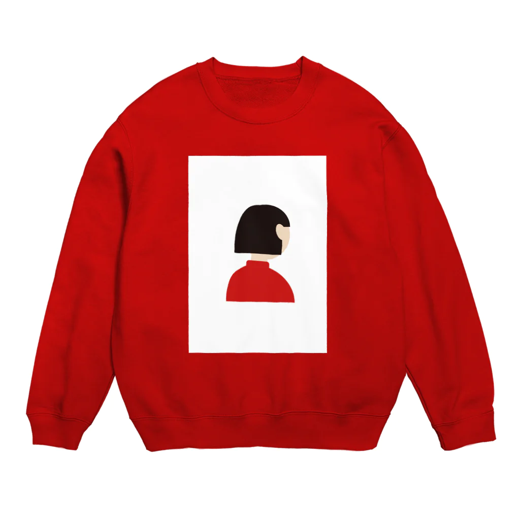 ototoino_ohiruの内気な Crew Neck Sweatshirt