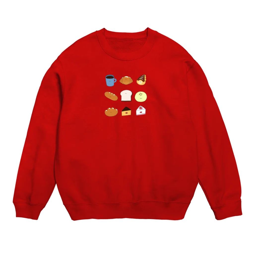 がんばれしょっくん！のしょっくんとゆかいななかまたち Crew Neck Sweatshirt