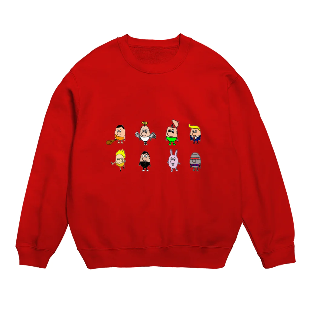 ダンプティーズの少し集合 Crew Neck Sweatshirt