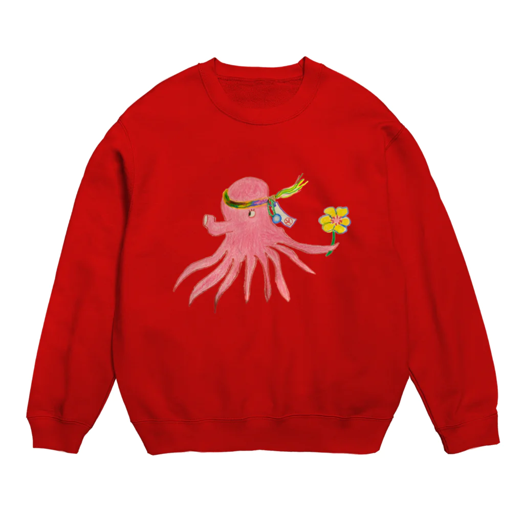 ふらっとストアのタッピー Crew Neck Sweatshirt