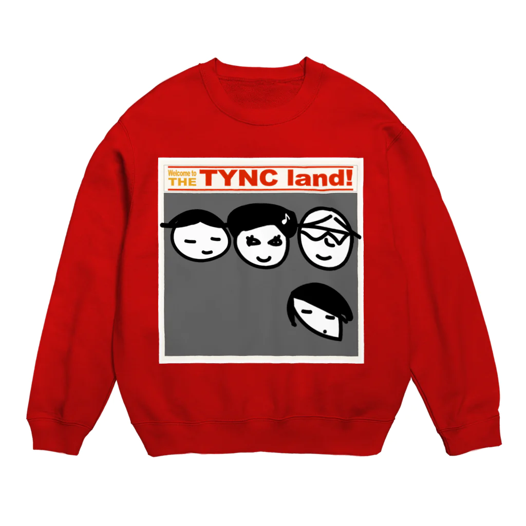 Kekyo & Yoritan RECORDSのTHE TYNC land Crew Neck Sweatshirt