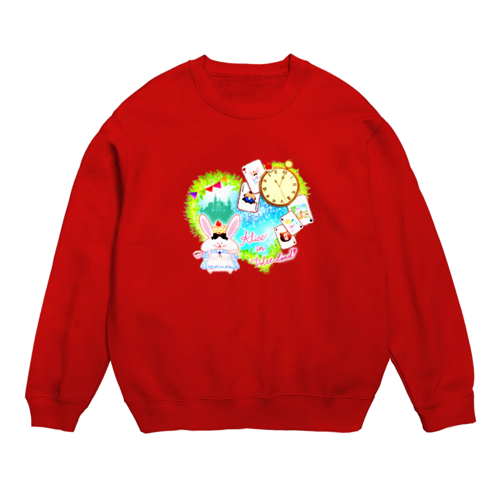 どるちぇ＊うさぎの《ハロウィン》02＊アリスうさぎ＊ Crew Neck Sweatshirt