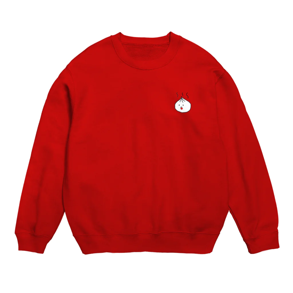 四角くてカリカリの肉まん(社交的) Crew Neck Sweatshirt