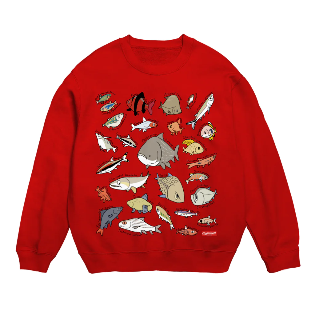 幻想水系branch　byいずもり・ようのVery Cyprinids!（international) Crew Neck Sweatshirt