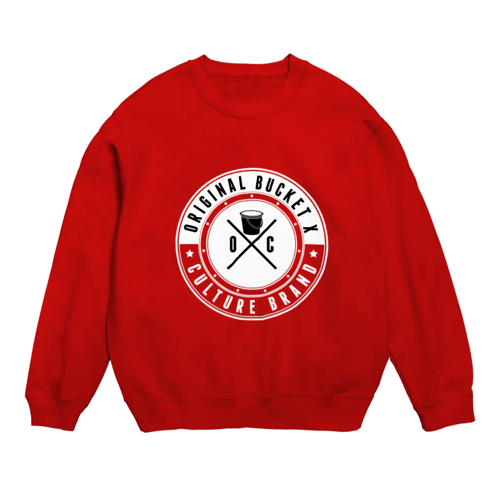 WE ARE CULTURE. NBTSのBX CULTURE CAPTAIN LOGO WHT CREWNEX Crew Neck Sweatshirt