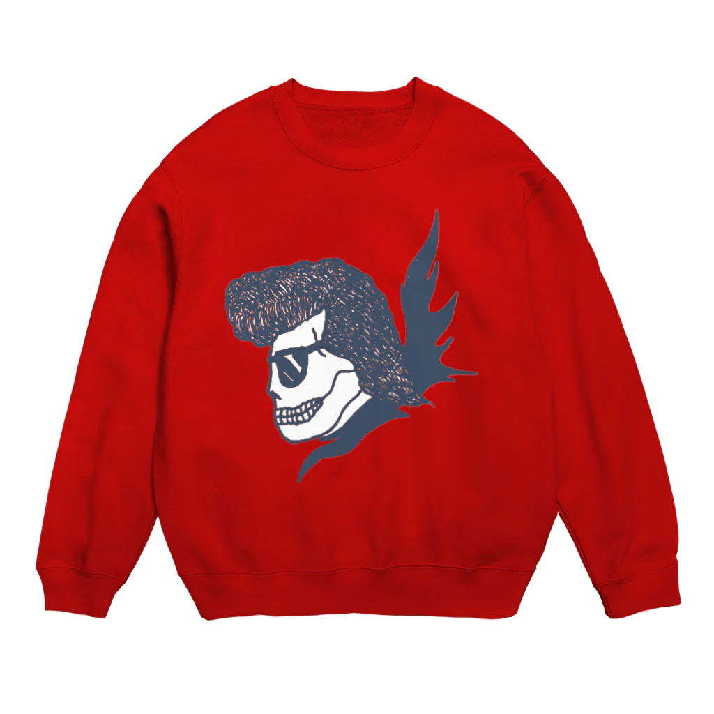 KillerTのリーゼントスカル Crew Neck Sweatshirt