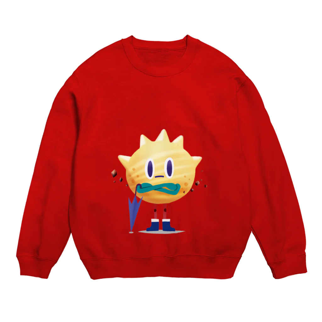 ラシマ工房のぎんがけいOJOのじゅうにん～かさい Crew Neck Sweatshirt