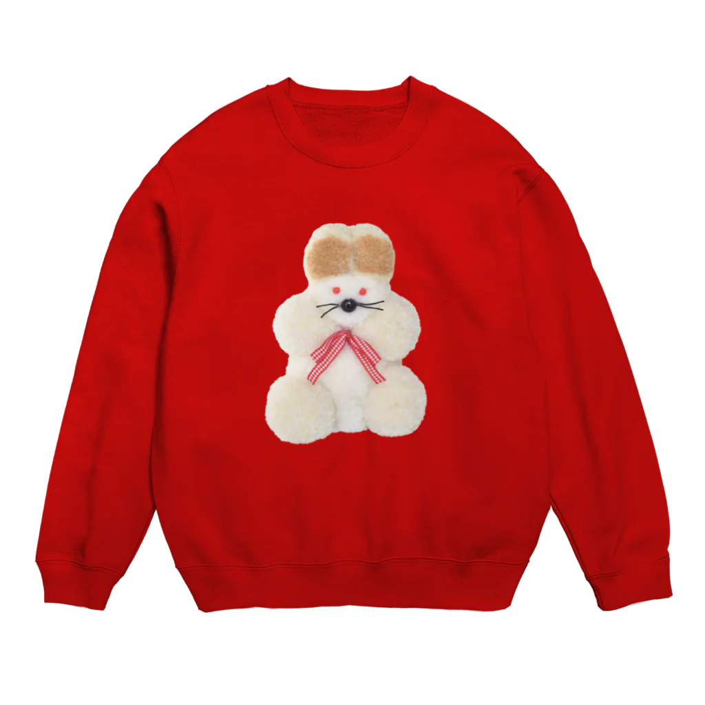 KAHOの懐かしのうさちゃん Crew Neck Sweatshirt