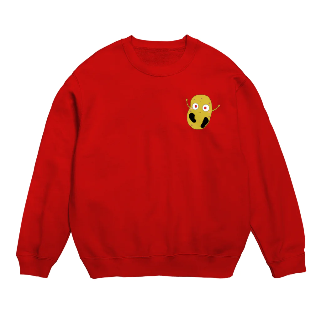 じゃがいもオンラインSHOPのじゃがいもくんスウェット Crew Neck Sweatshirt