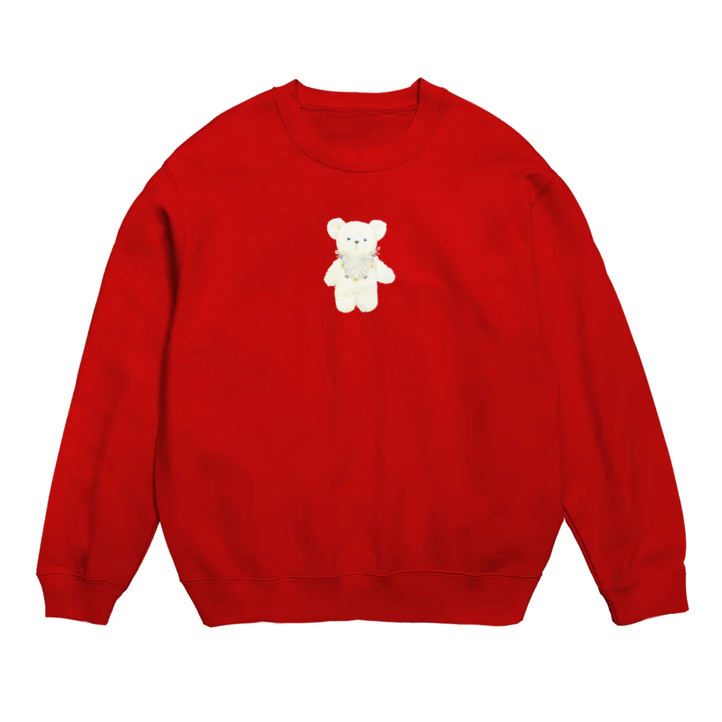 toikun to otomodachiのshirochan glass Crew Neck Sweatshirt