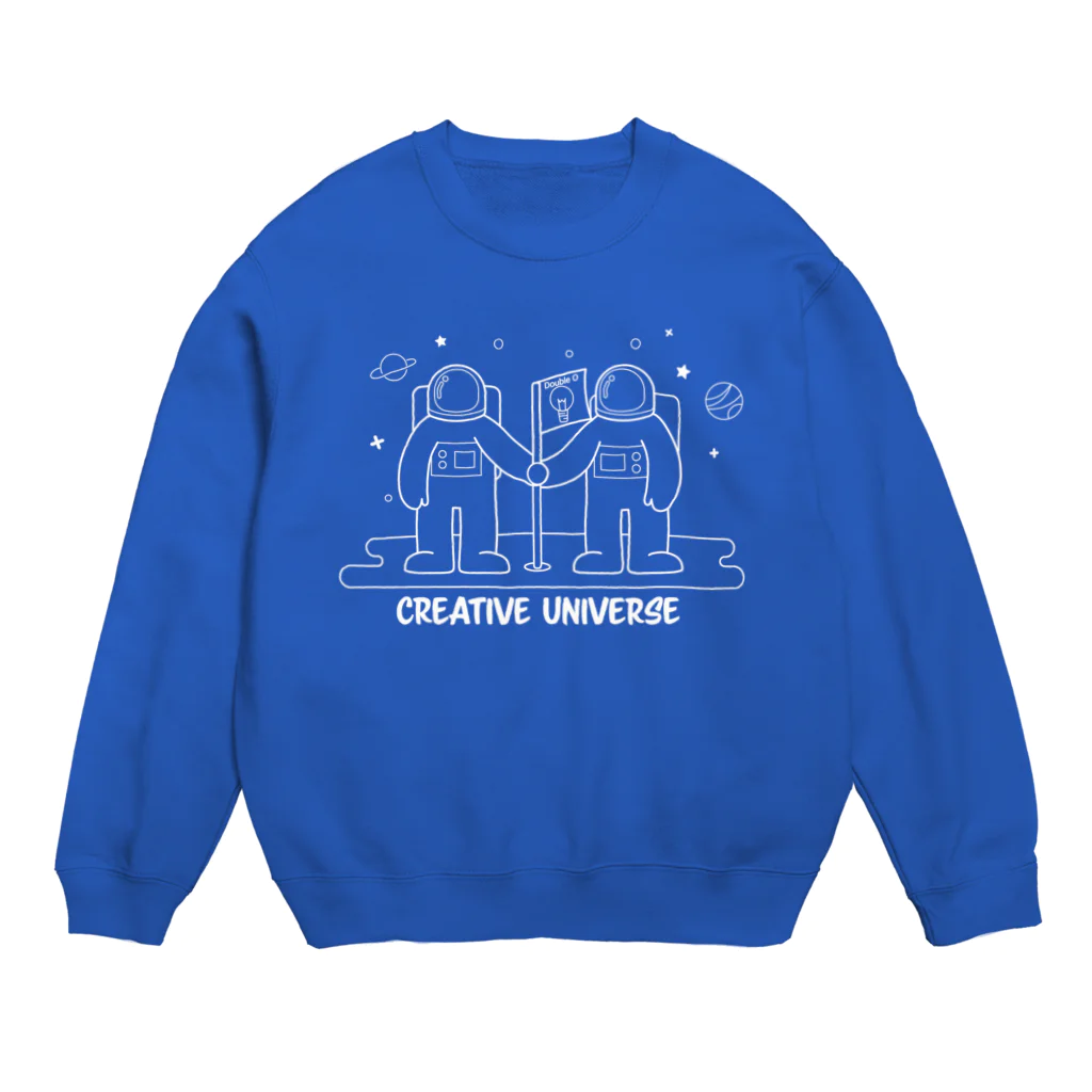 Double O のクリエイティブユニバース Crew Neck Sweatshirt
