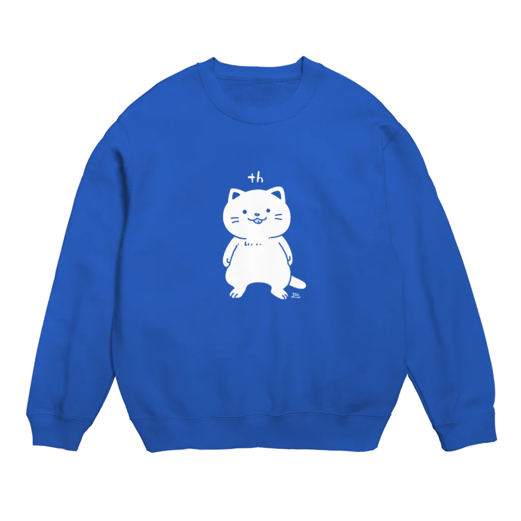 大村イスのthにゃんこ Crew Neck Sweatshirt