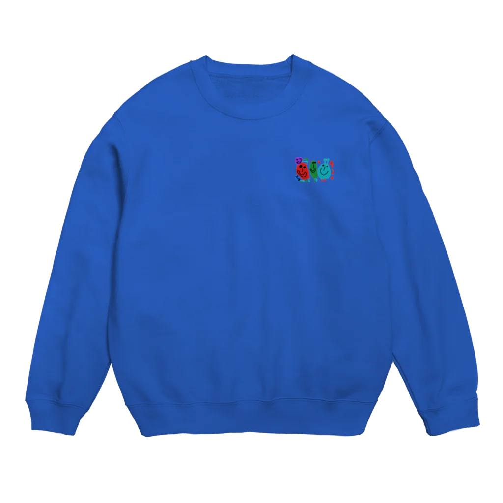 K_0の笑顔でいられるとイイネ☆ Crew Neck Sweatshirt