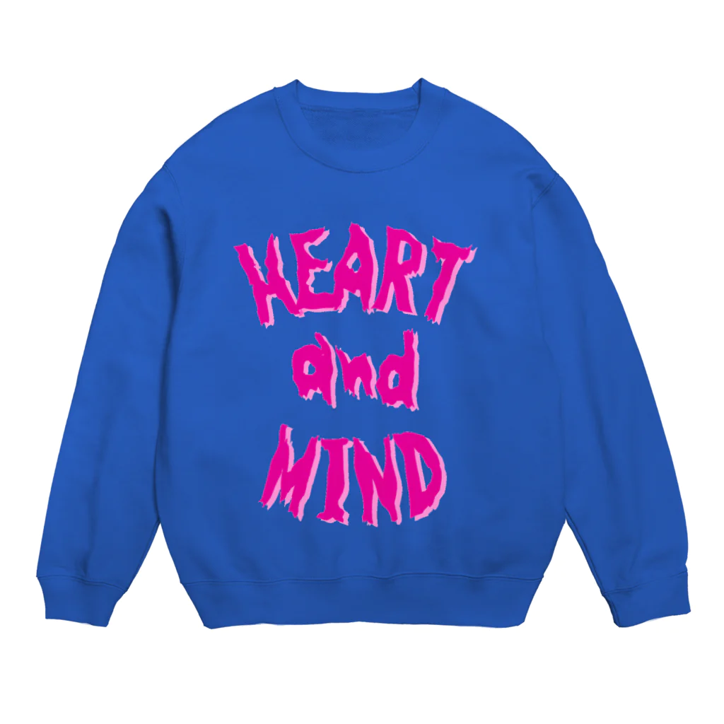 HEART and MINDのHEART and MIND Popping Logo スウェット