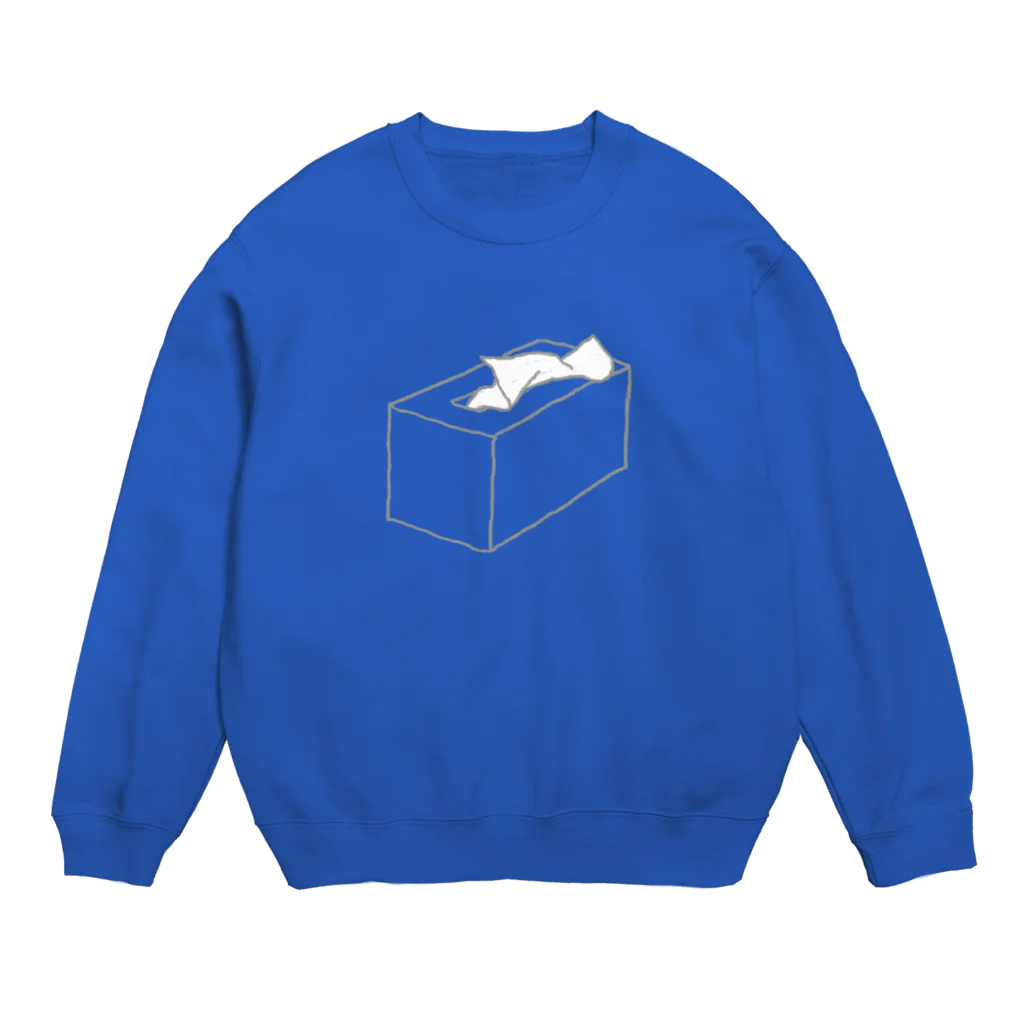 たかはしの店の箱ティッシュ Crew Neck Sweatshirt