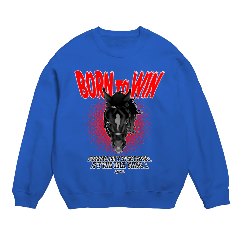 doyasaの勝つために生まれてきた Crew Neck Sweatshirt