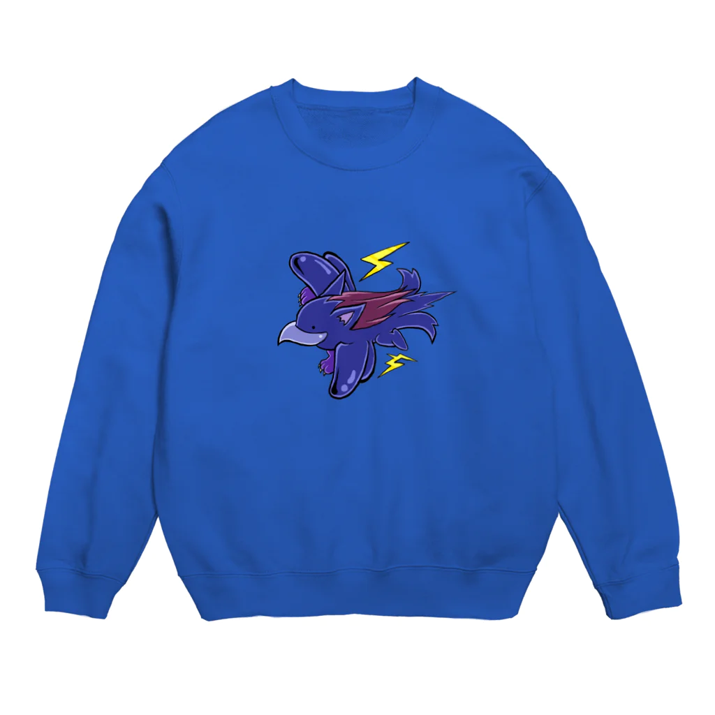 もふもふ堂のムノチュワ Crew Neck Sweatshirt