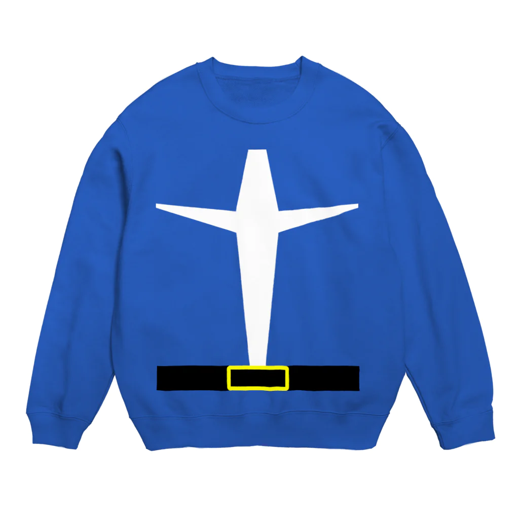 みぃさん＆せぃさんの戦隊モノ Crew Neck Sweatshirt