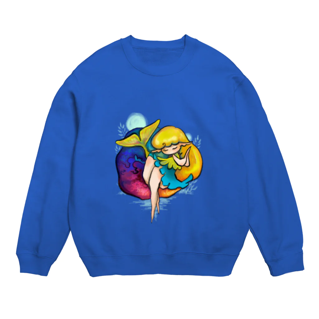 いわし.てんの夢の子 Crew Neck Sweatshirt