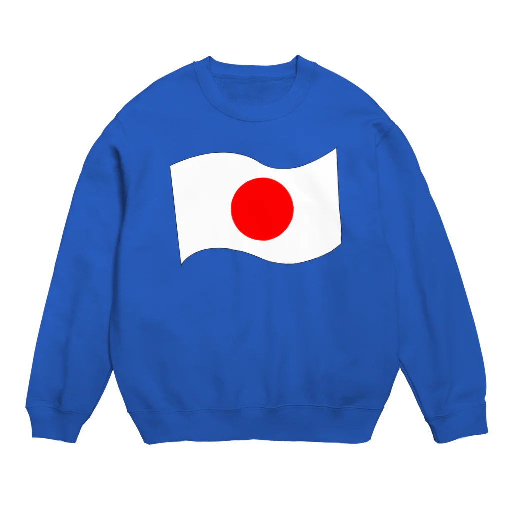 D-signの日本国旗 Crew Neck Sweatshirt