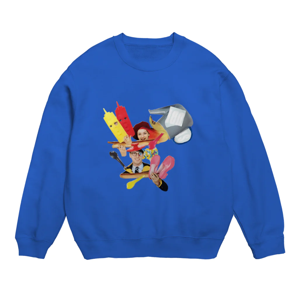 Sammy Nar✂️のStrong Wife & Husband（Soulmates） Crew Neck Sweatshirt