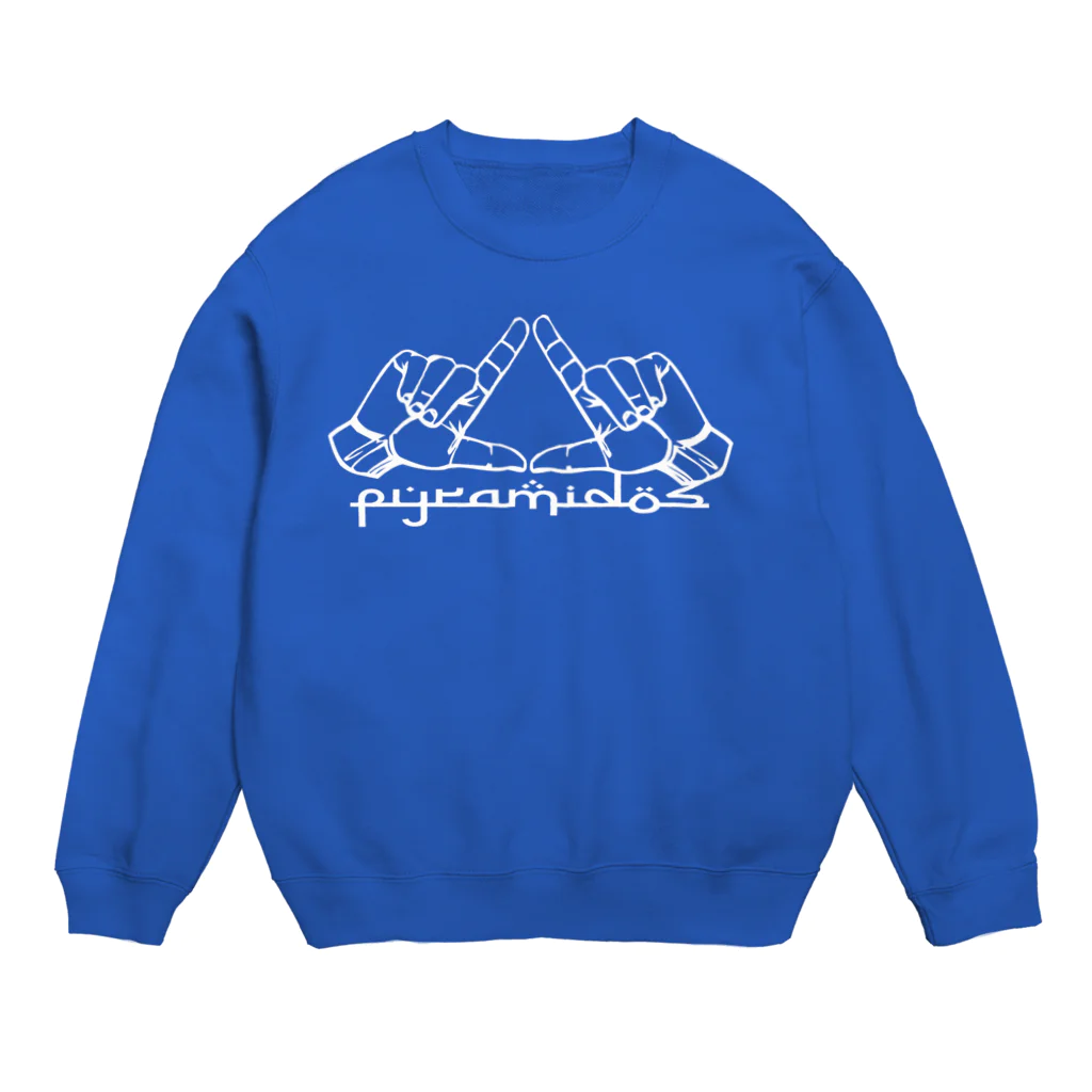 Pyramidos(ピラミッドス)のピラミッドスロゴ入りグッズ Crew Neck Sweatshirt