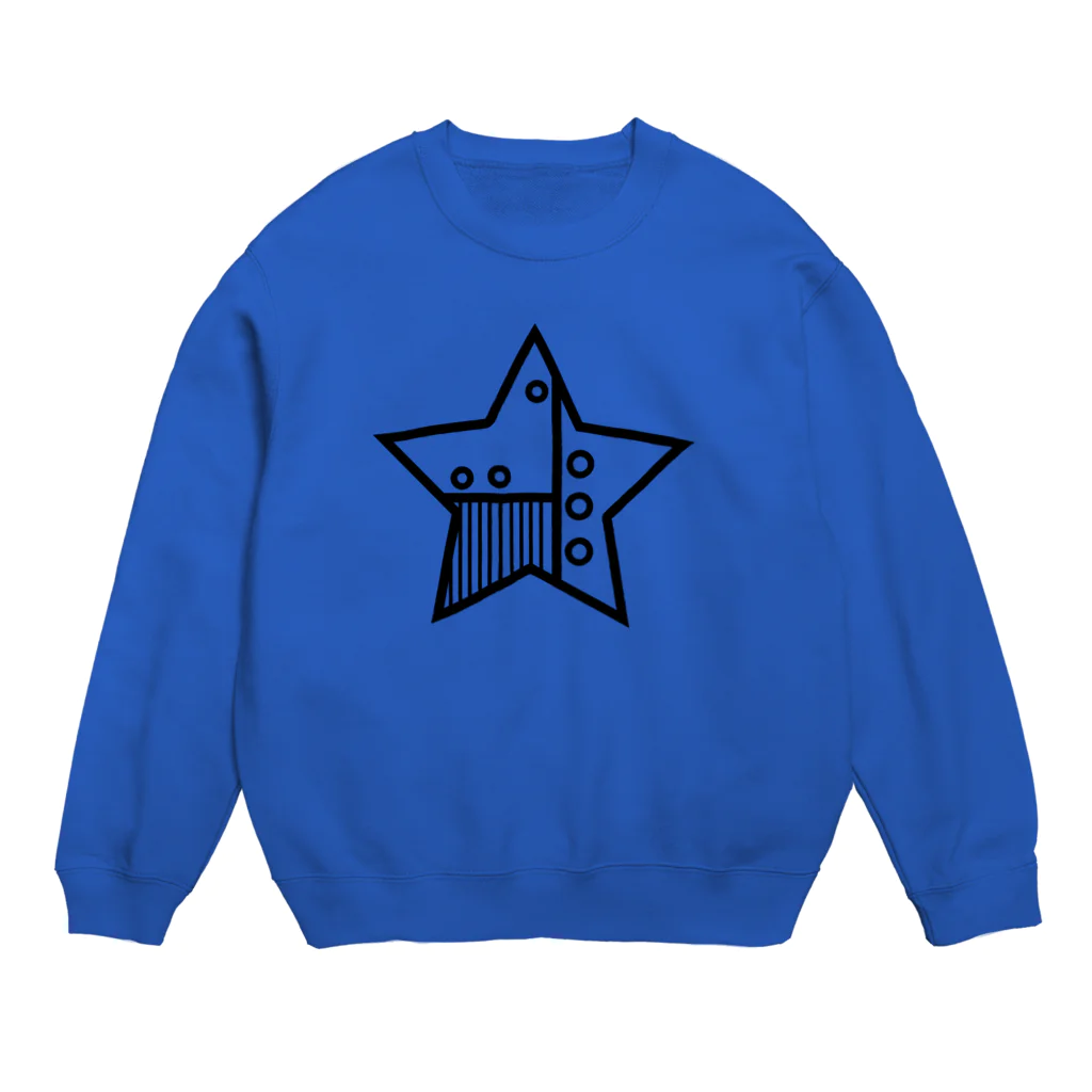 cosmicatiromの星　機械 Crew Neck Sweatshirt