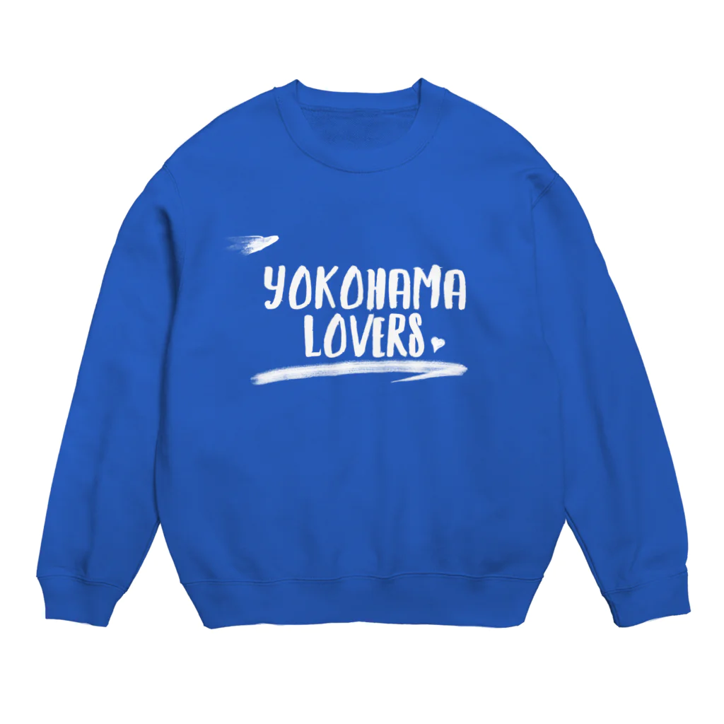 KEN's☆BASEBALL FAN SHOPのYOKOHAMA LOVERS 1　白文字 맨투맨