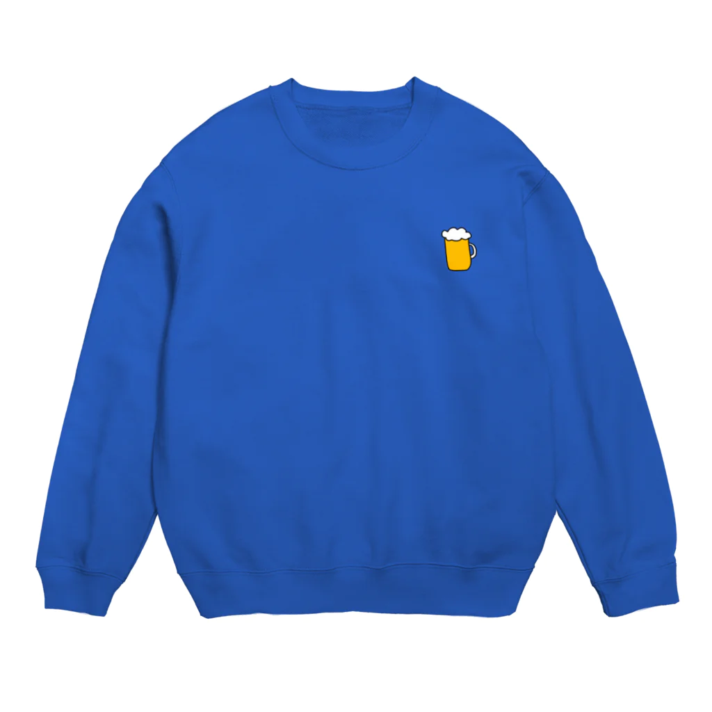 Hellomoimoiのビール Crew Neck Sweatshirt