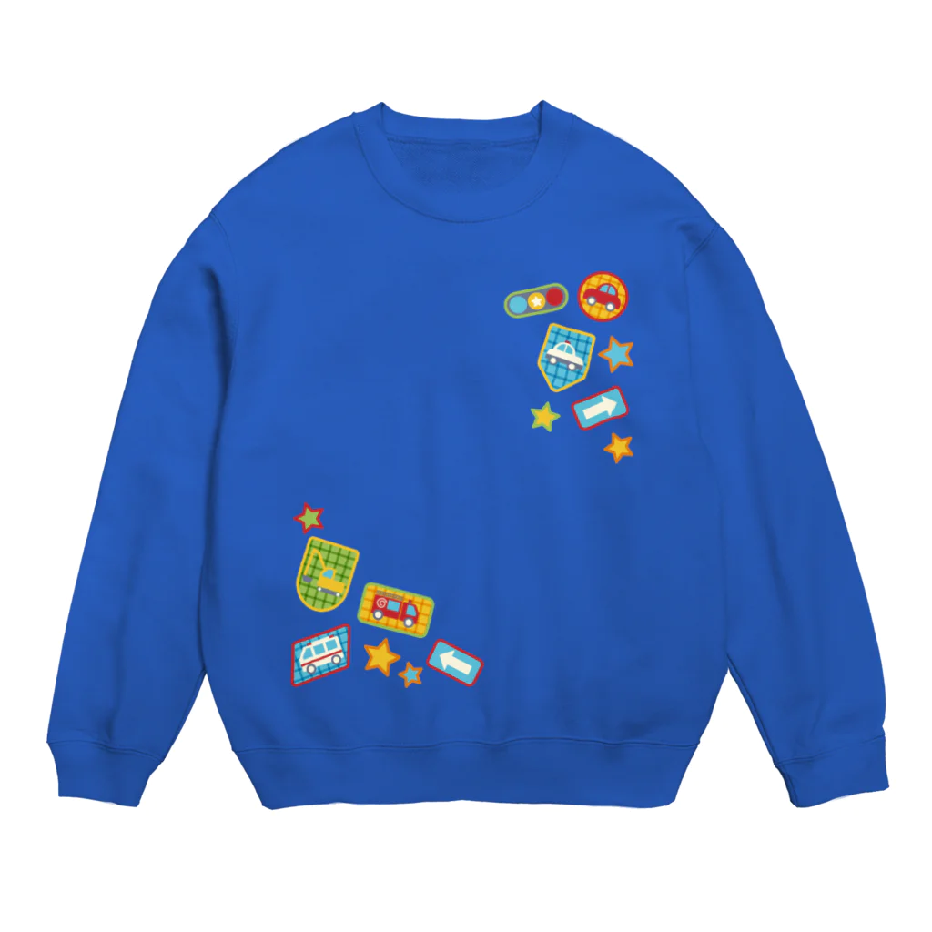 binkyのくるまわっぺんスウェット Crew Neck Sweatshirt