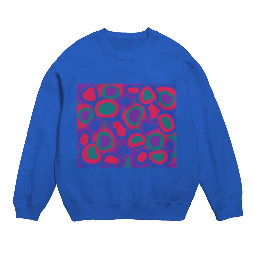 gojoの牛柄の発展 Crew Neck Sweatshirt