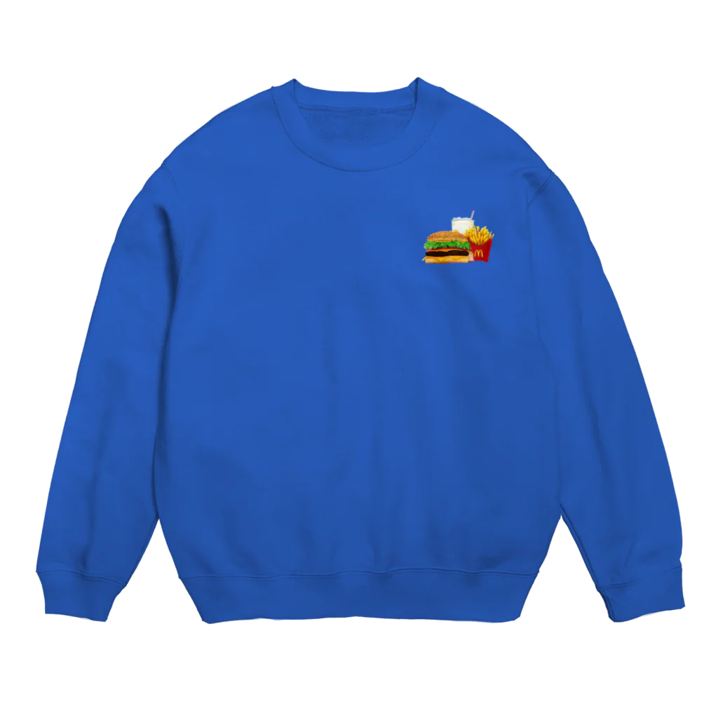 kkkのマ○ドナルド風トレーナー Crew Neck Sweatshirt