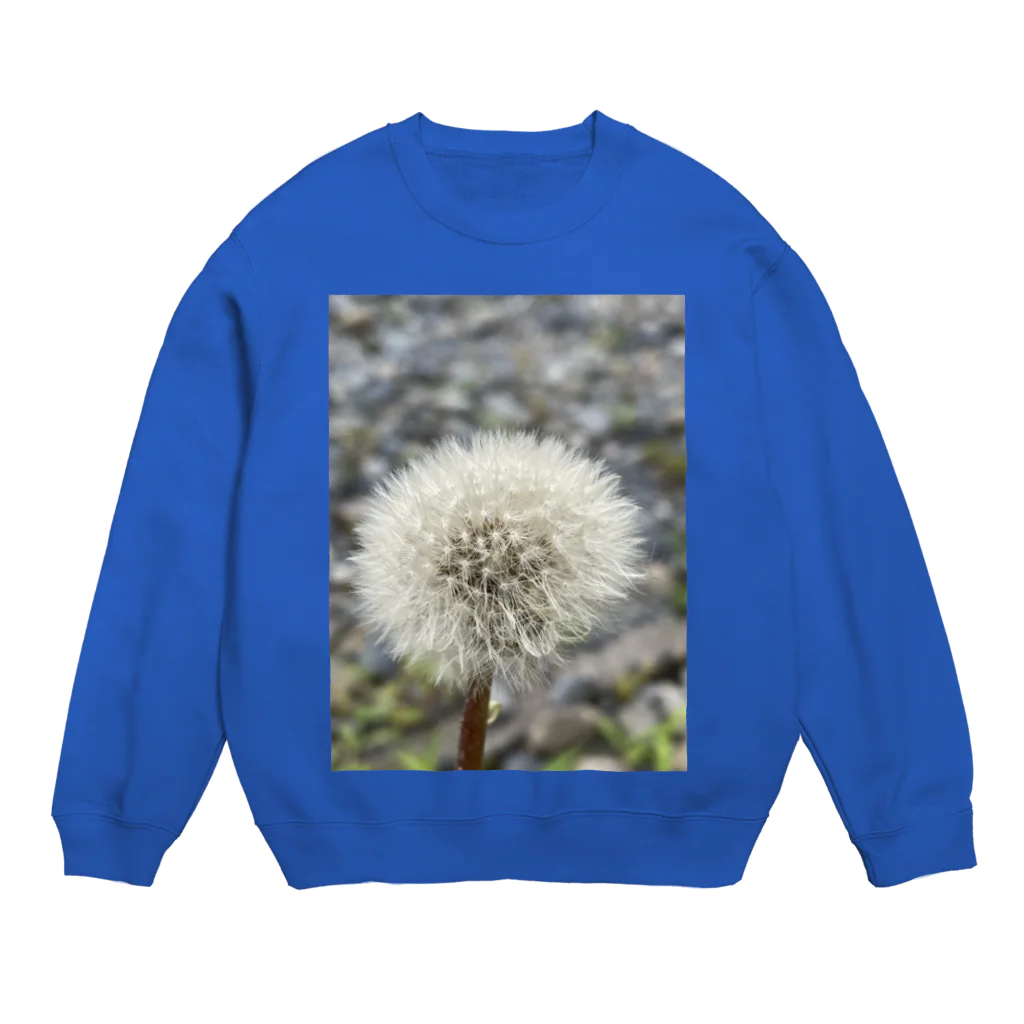 でおきしりぼ子の実験室のわたげのうたげ-縦 Crew Neck Sweatshirt