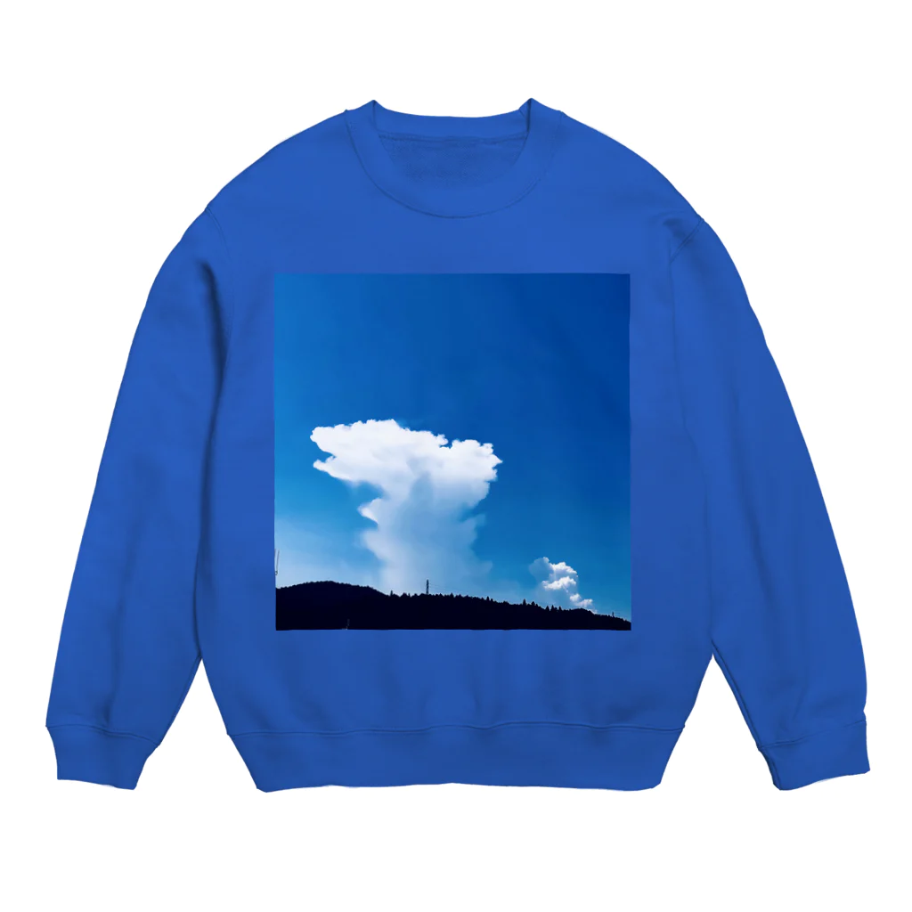 でおきしりぼ子の実験室のなつぞら Crew Neck Sweatshirt