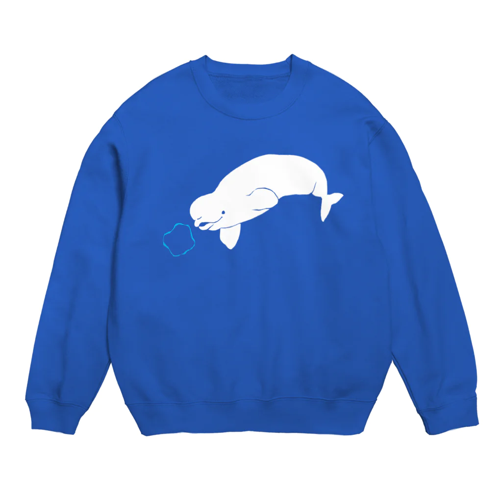 はしもとはしこの【スウェット】ベルーガ Crew Neck Sweatshirt