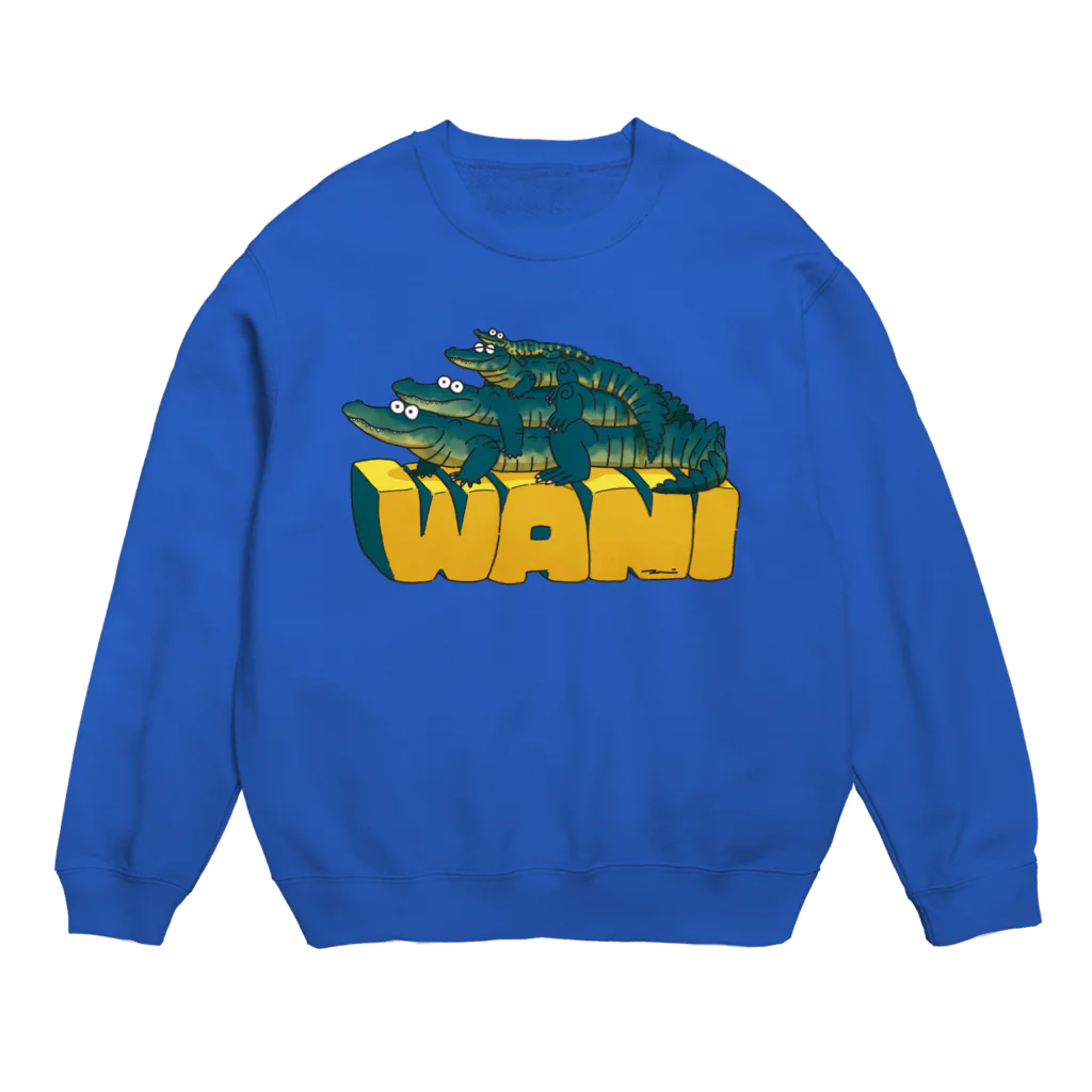 あめみやのWANIワニ Crew Neck Sweatshirt