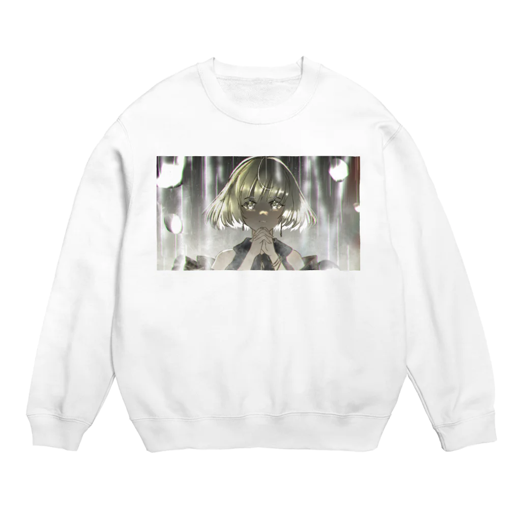 理科社会の#FFFEF2(真珠色) Crew Neck Sweatshirt