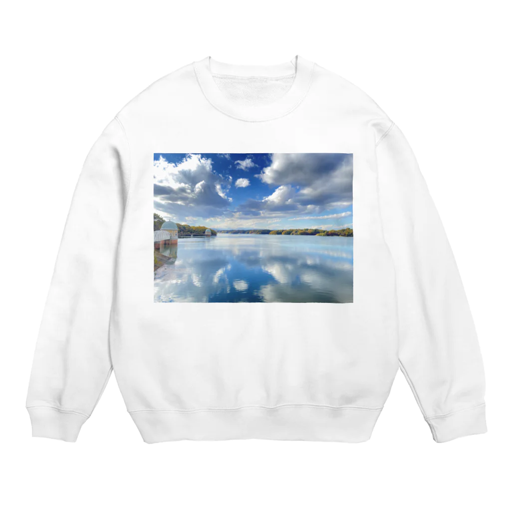 もももの湖 Crew Neck Sweatshirt