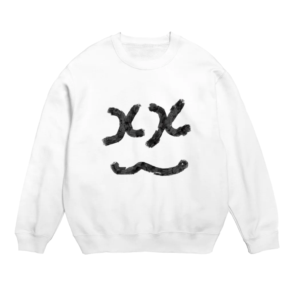 由々式会社らふらいんのバツニコ君【1期生：yuyushiki_origin】 Crew Neck Sweatshirt