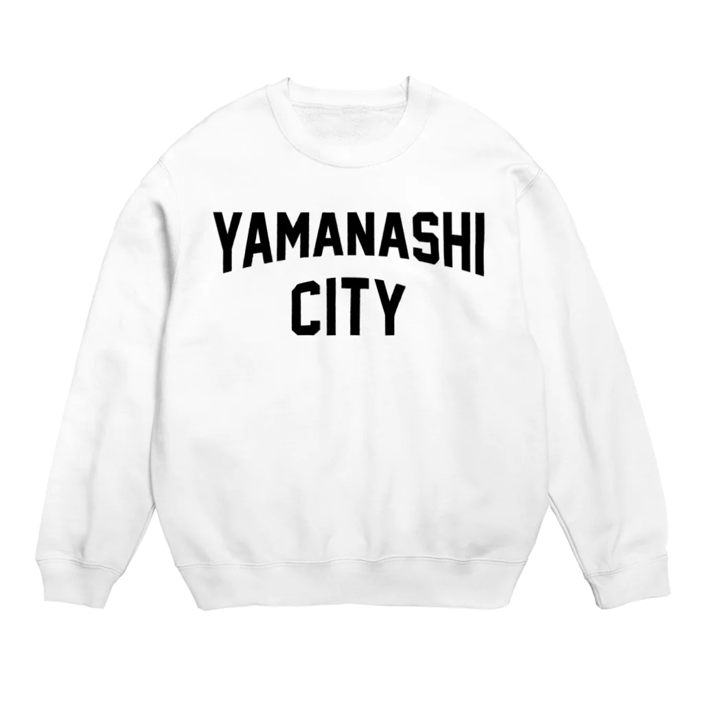 JIMOTOE Wear Local Japanの山梨市 YAMANASHI CITY Crew Neck Sweatshirt