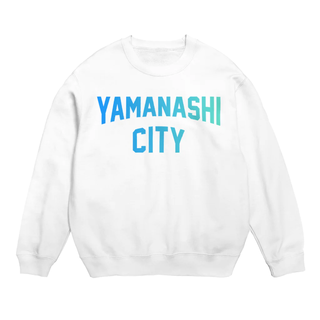 JIMOTOE Wear Local Japanの山梨市 YAMANASHI CITY Crew Neck Sweatshirt